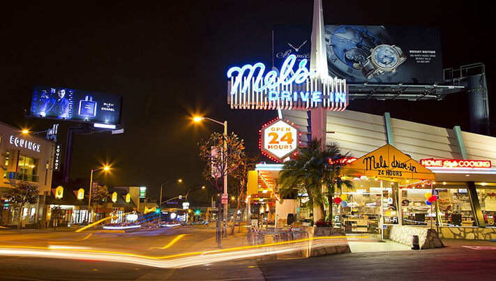 Visit Mels Drive in Sunset Boulevard